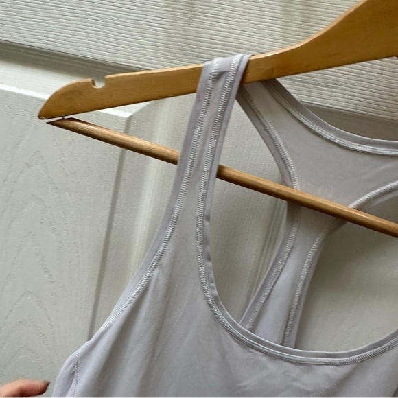 Lululemon white racer back tank top 6 - Picture 8 of 8